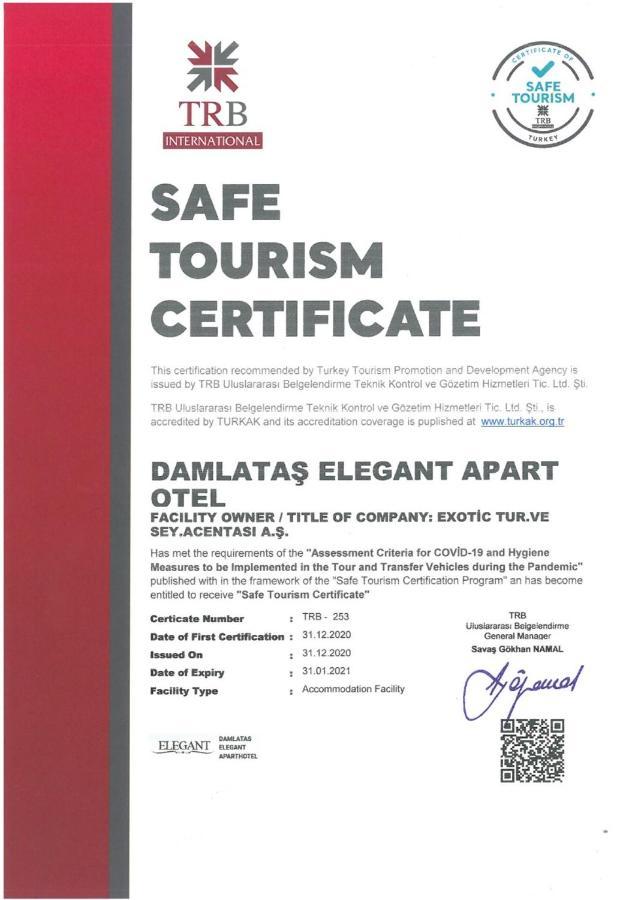 Damlatas Elegant Apart Hotel Alanya Exterior photo